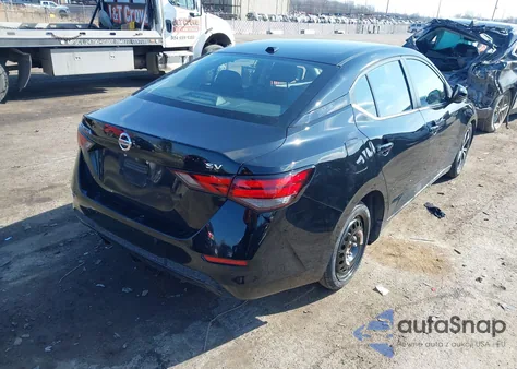 2021 Nissan Sentra Sv Xtronic Cvt from USA, damaged, VIN 3N1AB8CV7MY213496